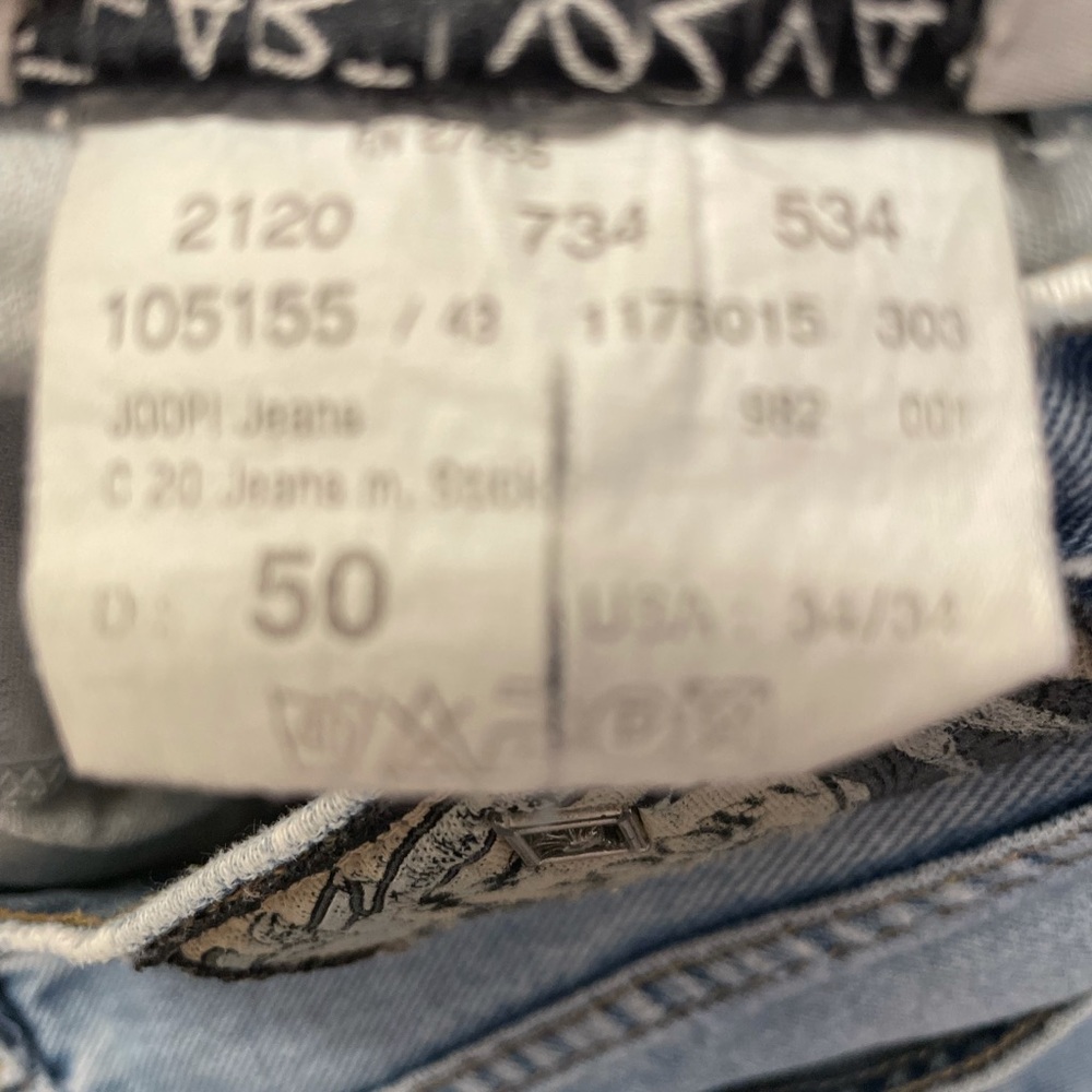 Joop Vintage Jeans, made in Germany Sz 34-30 Great condition - Picture 8 of 14